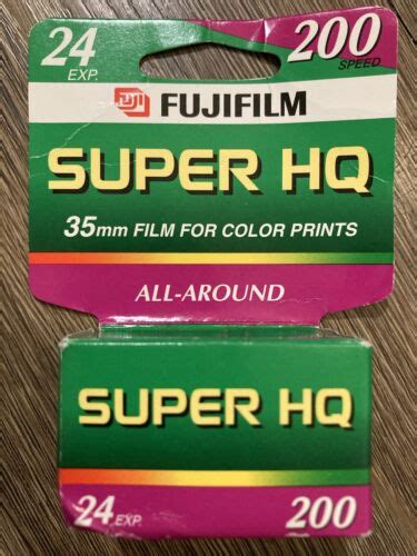 supwr hq|Fujifilm Super HQ 100 Speed 24 Exposure 35mm Film (4 Pack).